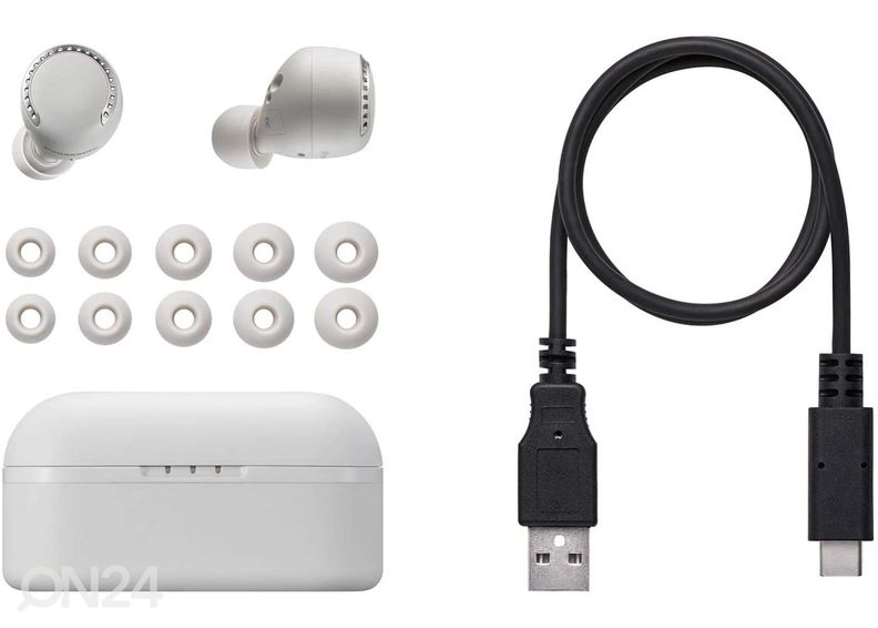 Mürasummutavad TWS kõrvaklapid Panasonic, valge suurendatud