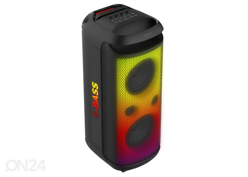 Muusikakeskus Sencor PARTYCONBOOST suurendatud