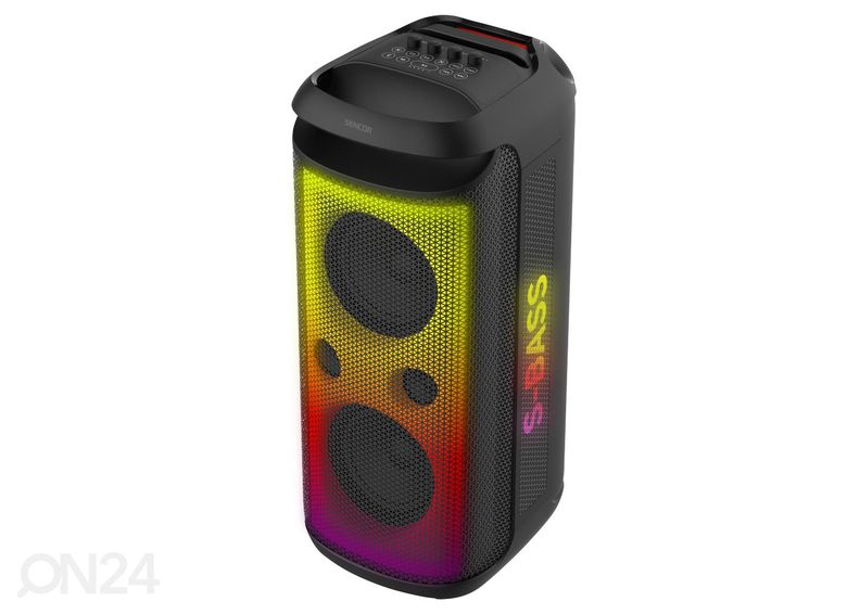 Muusikakeskus Sencor PARTYCONCORE suurendatud