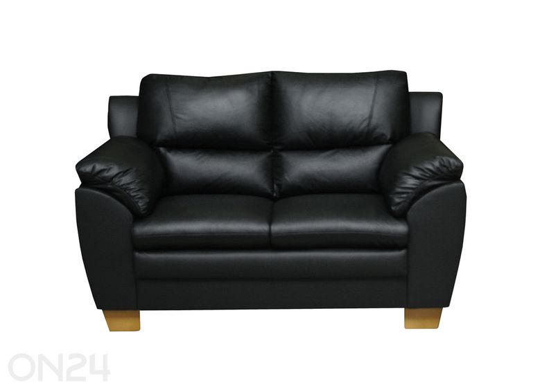 Nahast 2-kohaline diivan Emma suurendatud