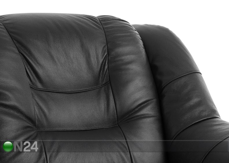 Nahast 3-kohaline diivan Mann suurendatud