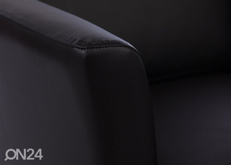 Nahast diivani komplekt Boss 3+2 suurendatud