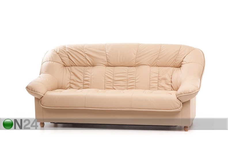 Nahast diivanikomplekt Aleksandra 3+1 suurendatud