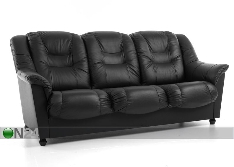 Nahast diivanikomplekt Mann 3+1+1 suurendatud