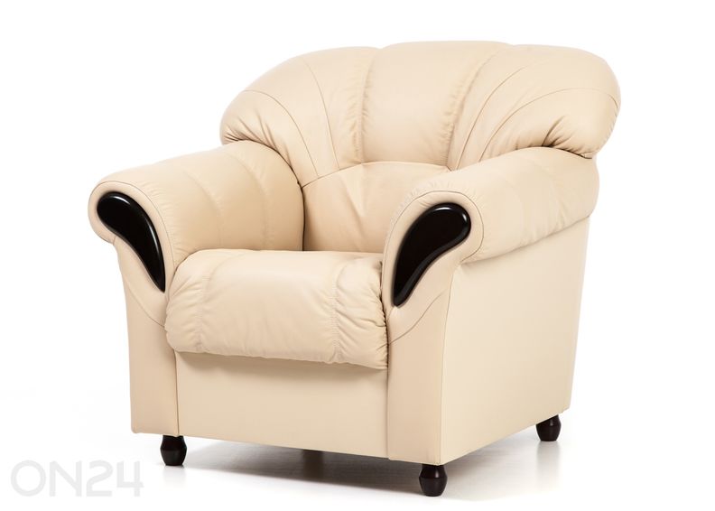 Nahast diivanikomplekt Rosa 3+1+1 suurendatud