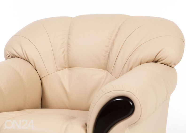 Nahast tugitool Rosa suurendatud