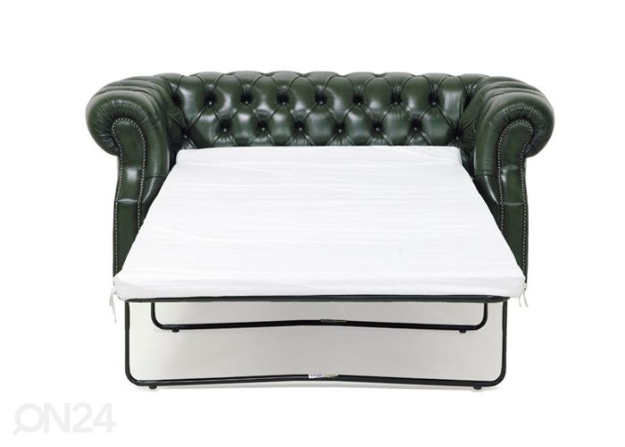 Nahkdiivanvoodi Chesterfield 2 suurendatud