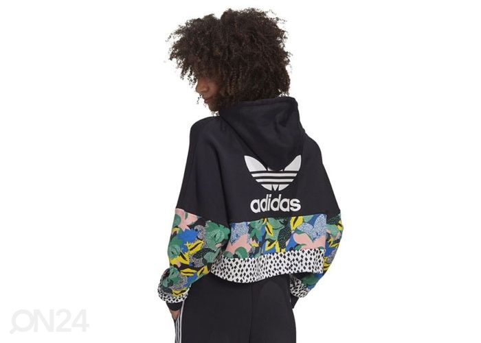 Naiste dressipluus Adidas Originals Cropped Hoodie suurendatud