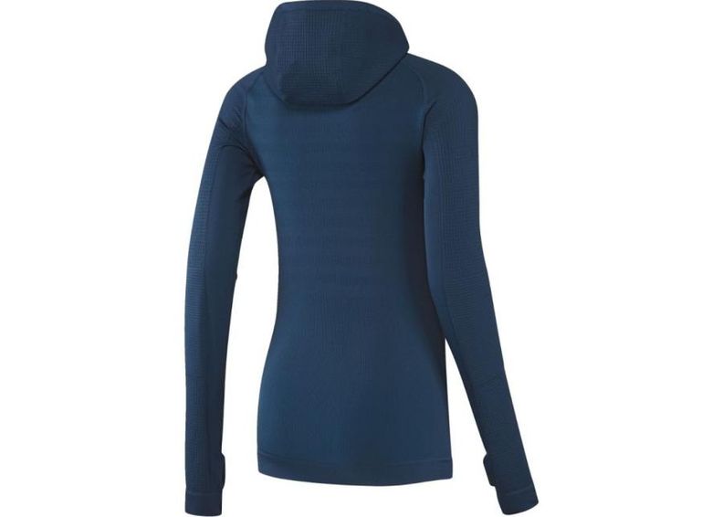 Naiste dressipluus adidas Seamless Climaheat Hooded Longsleeve W AP7347 suurendatud