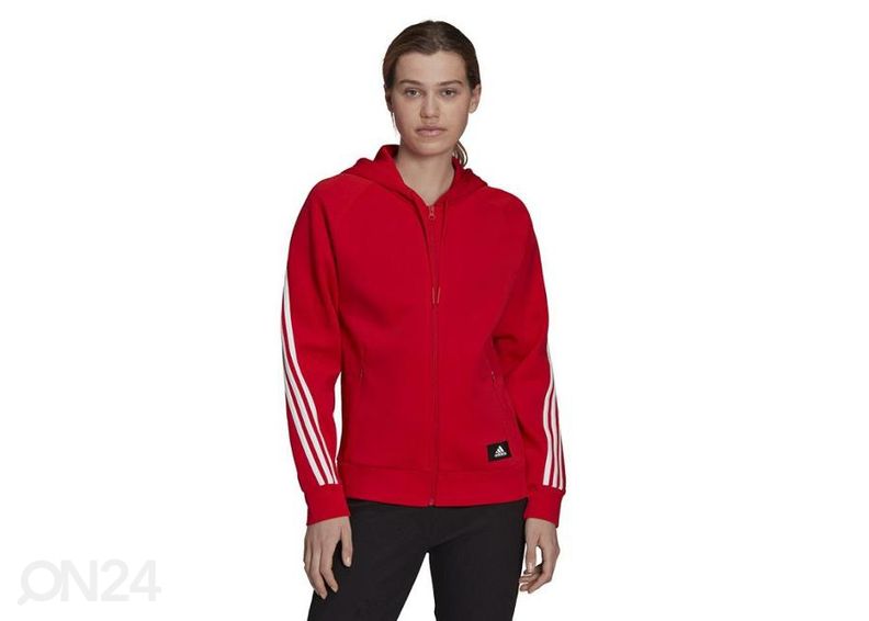 Naiste dressipluus Adidas Sportswear Future Icons 3S Hooded Tracktop suurendatud