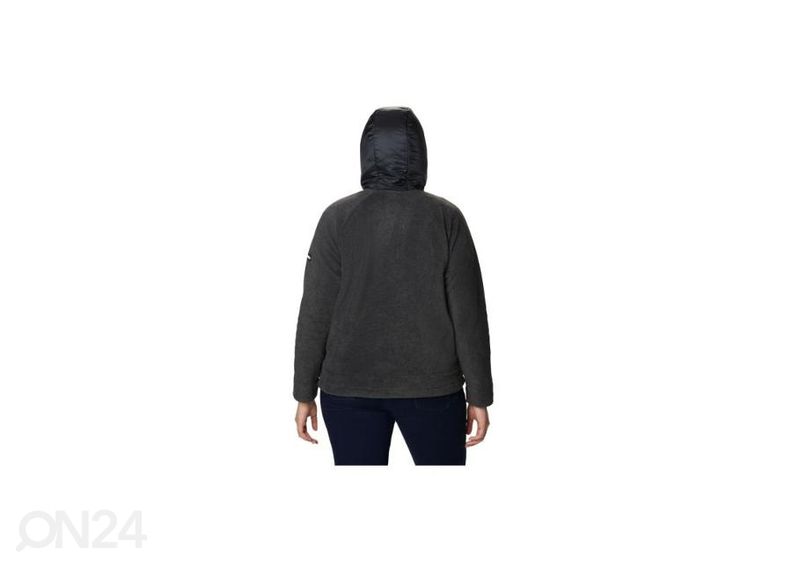 Naiste dressipluus Columbia Exploration Hooded Fleece FZ suurendatud