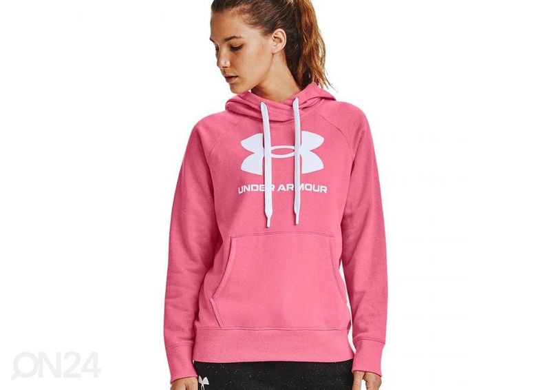 Naiste dressipluus Under Armour Rival Fleece Logo Hoodie W 1356318 668 suurendatud