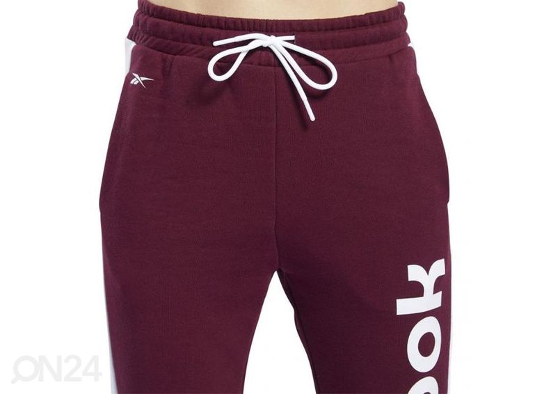 Naiste dressipüksid Reebok Te Linear Logo Ft P W FU2253 suurendatud