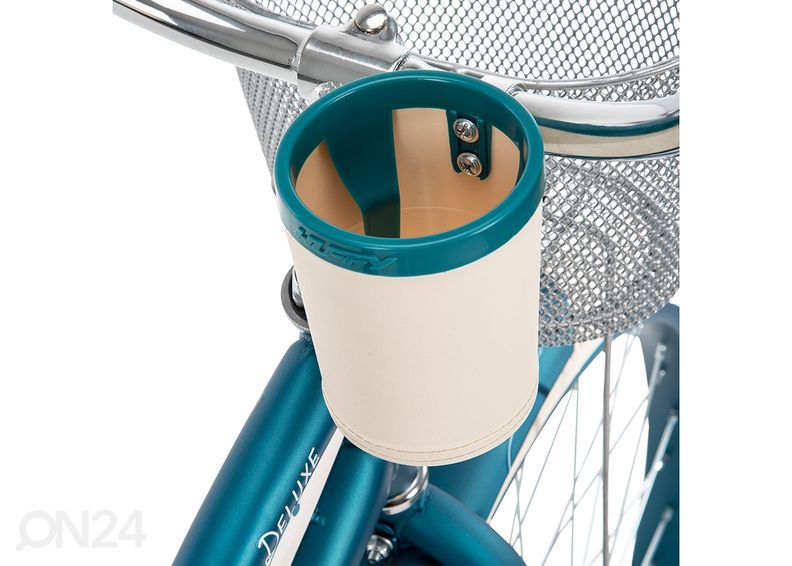 Naiste ja laste jalgratas 26 tolli Huffy Duluxe Cruiser Matte Emerald suurendatud