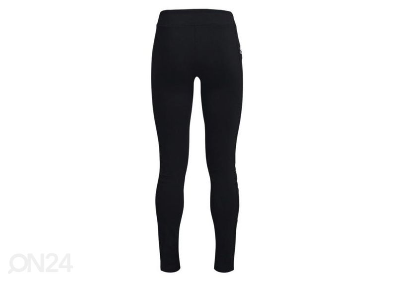 Naiste/laste pikad treeningretuusid Under Armour Y SportStyle Branded Leggings Jr 1363379 001 suurendatud
