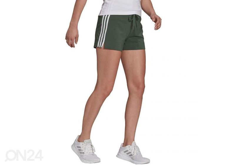 Naiste lühikesed treeningpüksid Adidas Essentials Slim Shorts suurendatud