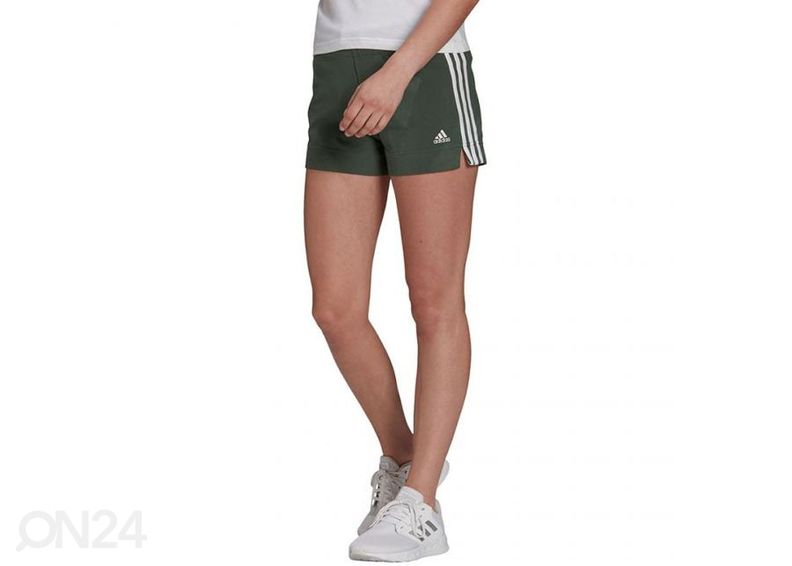 Naiste lühikesed treeningpüksid Adidas Essentials Slim Shorts suurendatud