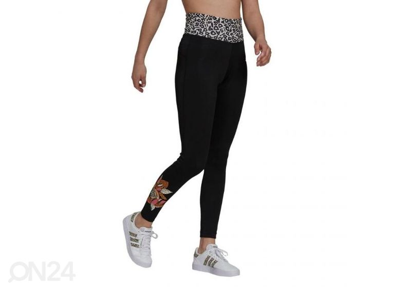 Naiste pikad treeningretuusid Adidas Farm Rio Feel Brilliant AeroReady suurendatud