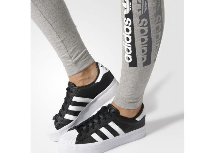 Naiste pikad vabaaja retuusid Adidas Originals Leggings W suurendatud