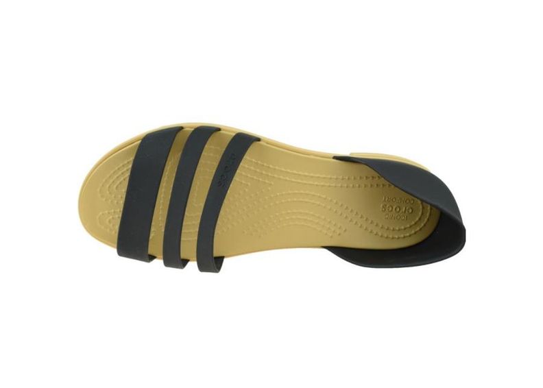 Naiste sandaalid Crocs Tulum Open Flat W 206109-00W suurendatud