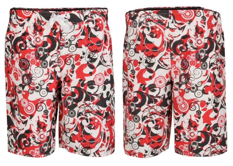 Naiste Shortsid Allover Print Waimea suurendatud