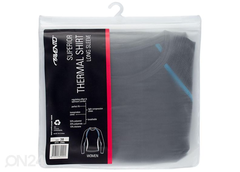 Naiste sooja pesu särk Superior Avento suurendatud