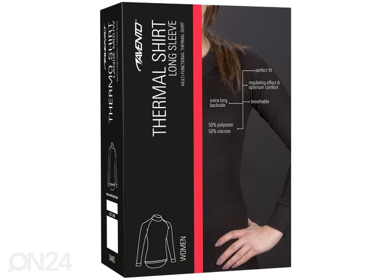 Naiste soojapesu särk 230g Avento suurendatud