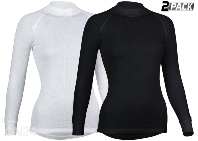 Naiste soojapesu särk Long Sleeve 2-Pakk suurendatud