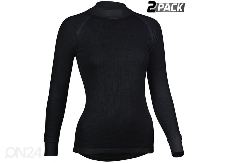 Naiste soojapesu särk Long Sleeve 2-Pakk suurendatud