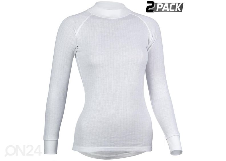 Naiste soojapesu särk Long Sleeve 2-Pakk suurendatud
