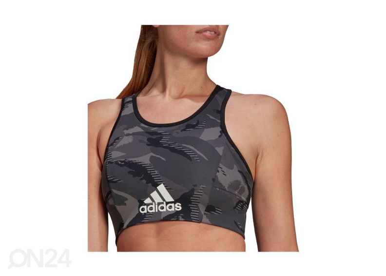 Naiste spordirinnahoidja Adidas Designed To Move Camo suurendatud