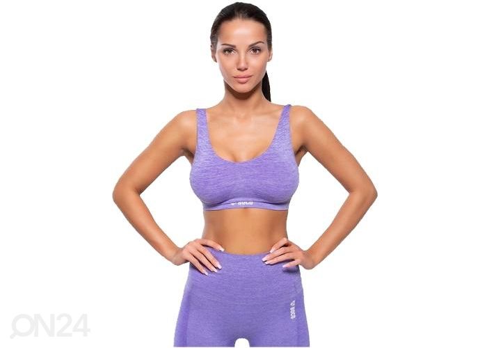 Naiste spordirinnahoidja Boco Wear Violet Melange suurendatud