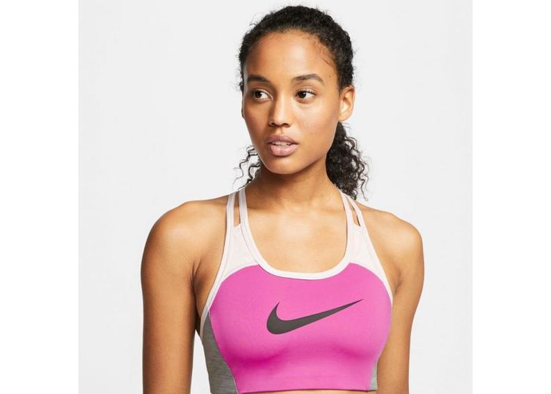 Naiste spordirinnahoidja Nike Swoosh Logo W CJ5865-623 suurendatud