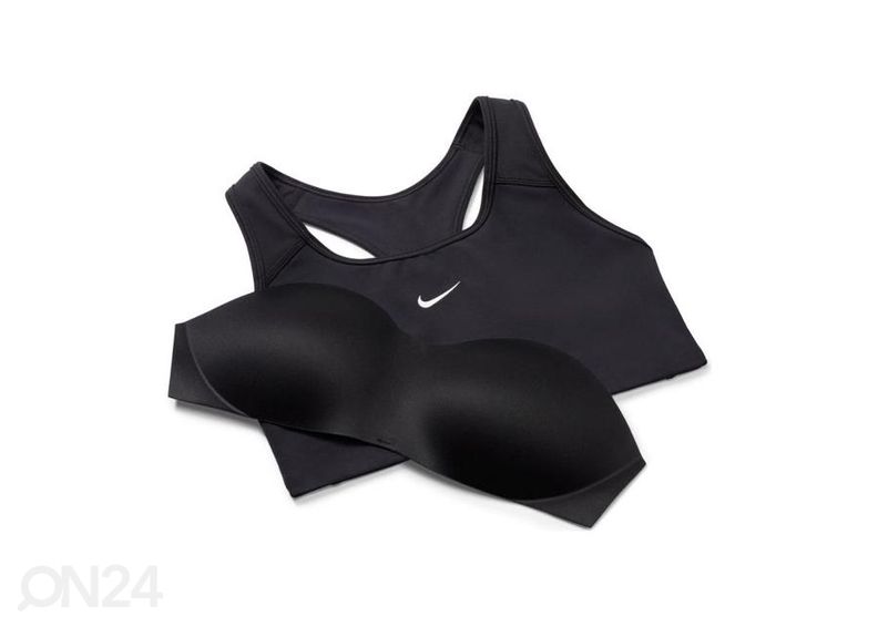 Naiste spordirinnahoidja Nike Swoosh W BV3636-010 suurendatud