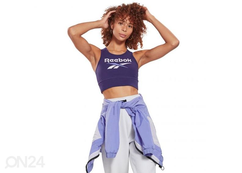 Naiste spordirinnahoidja Reebok Identity BL Cotton Bralette suurendatud