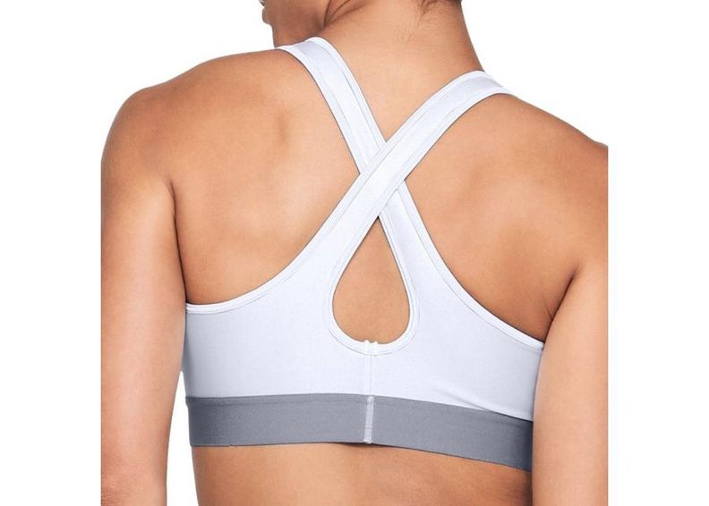 Naiste spordirinnahoidja Under Armour Mid Crossback W 1307200-100 suurendatud