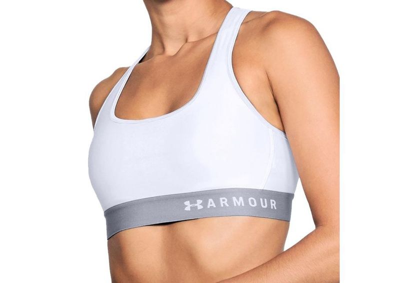 Naiste spordirinnahoidja Under Armour Mid Crossback W 1307200-100 suurendatud
