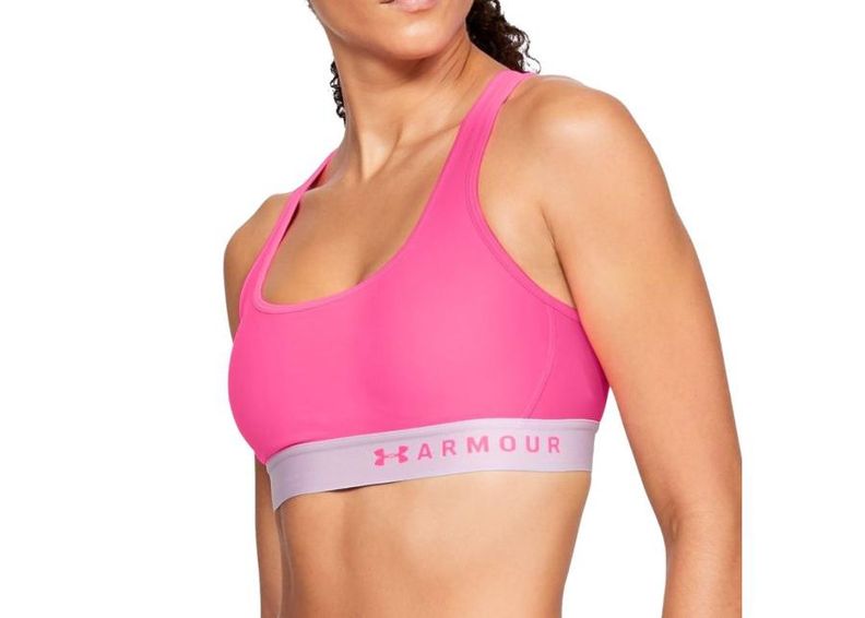 Naiste spordirinnahoidja Under Armour Mid Crossback W 1307200-641 suurendatud