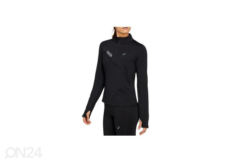 Naiste treeningsärk Asics Lite-Show Winter 1-2 Zip Top W suurendatud