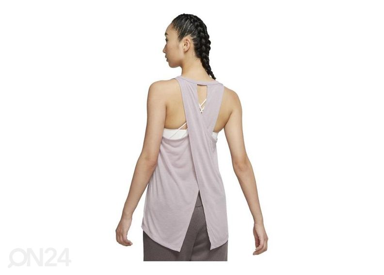 Naiste treeningsärk Nike Yoga Dri-FIT suurendatud