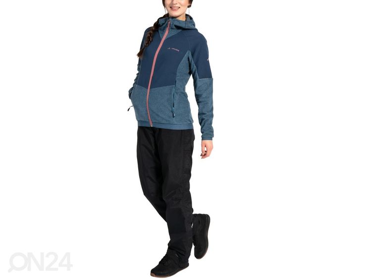 Naiste tuulekindel fliisjakk Vaude suurendatud
