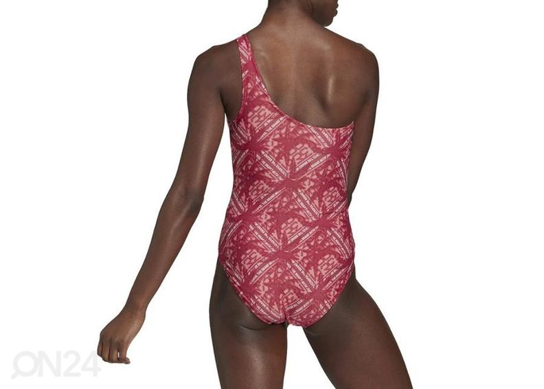 Naiste ujumistrikoo Adidas SH3.RO Asymetric Festivibes suurus 42 suurendatud