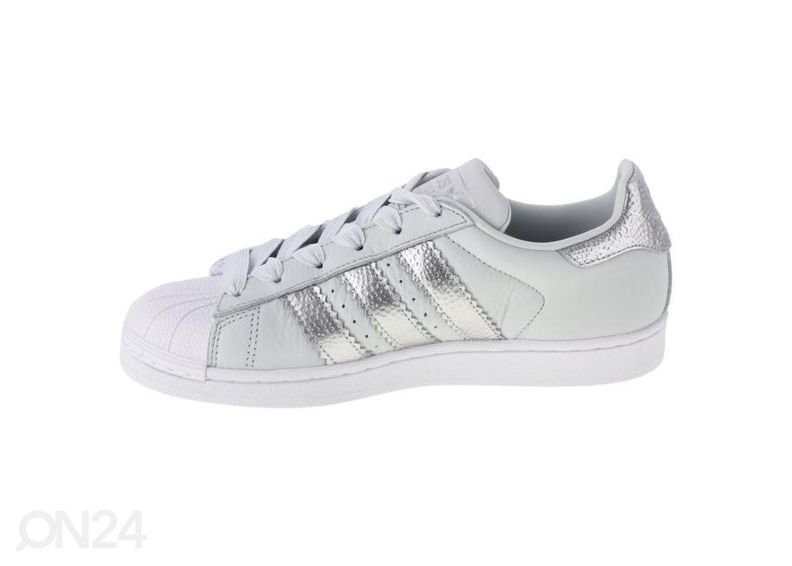 Naiste vabaajajalatsid Adidas W Superstar W CG6452 suurendatud