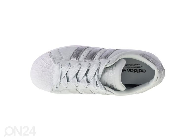 Naiste vabaajajalatsid Adidas W Superstar W CG6452 suurendatud