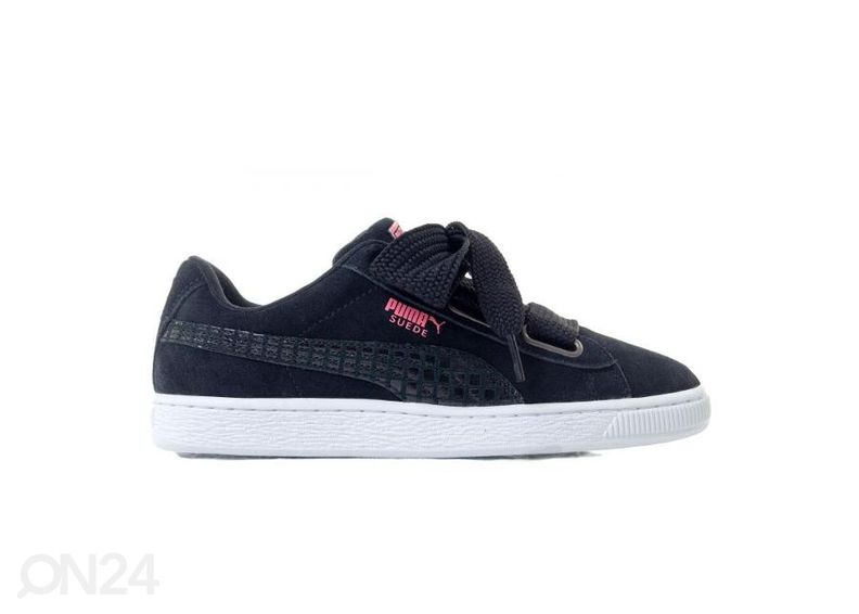 Naiste vabaajajalatsid Puma Suede Heart Street 2 suurendatud