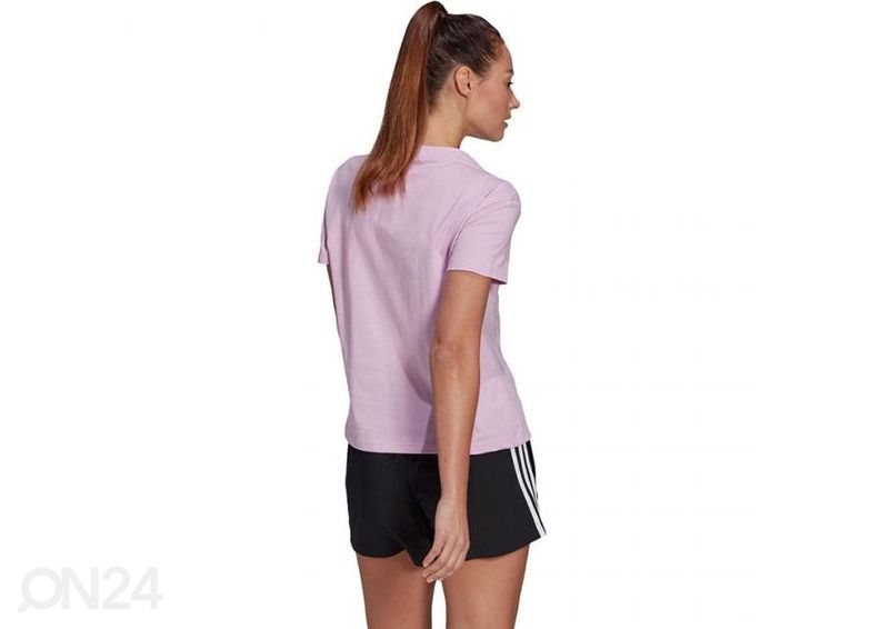 Naiste vabaajasärk Adidas Big Logo Foil Graphic suurendatud