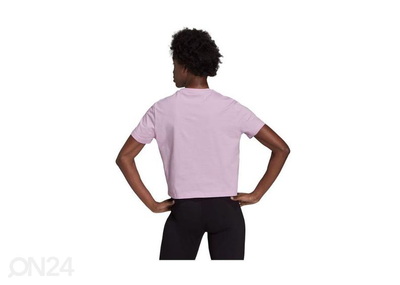 Naiste vabaajasärk Adidas Essentials Loose Crop suurendatud