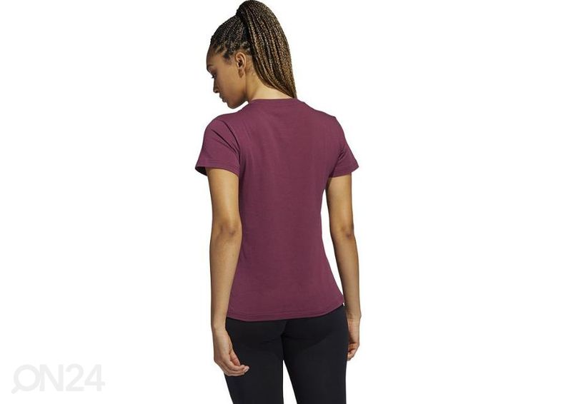 Naiste vabaajasärk Adidas Holiday Graphic Tee suurendatud