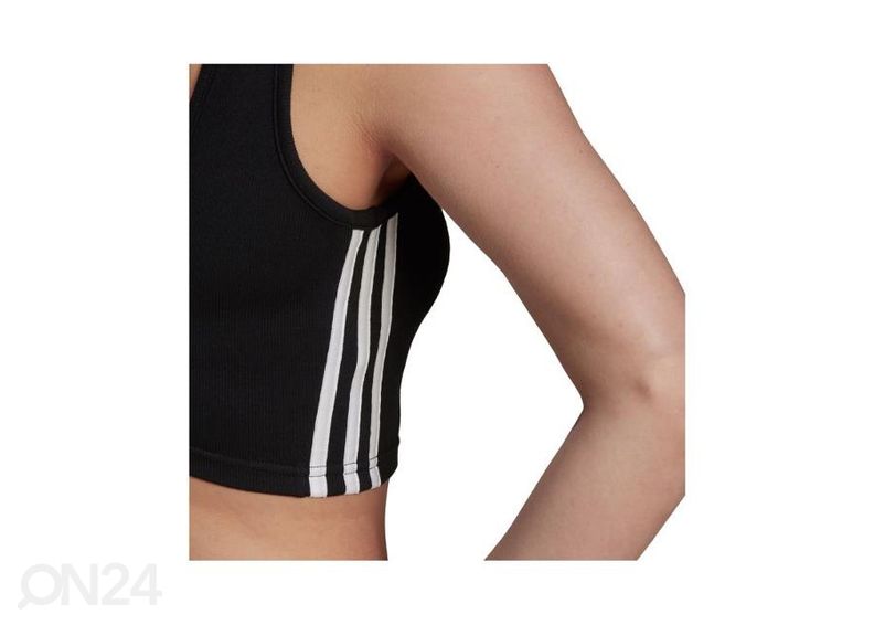 Naiste vabaajasärk Adidas WMNS Essentials Crop suurendatud