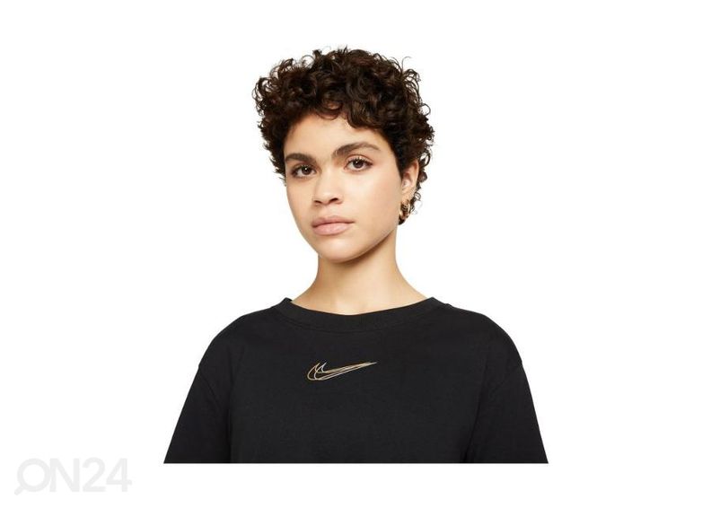 Naiste vabaajasärk Nike NSW Crop suurendatud